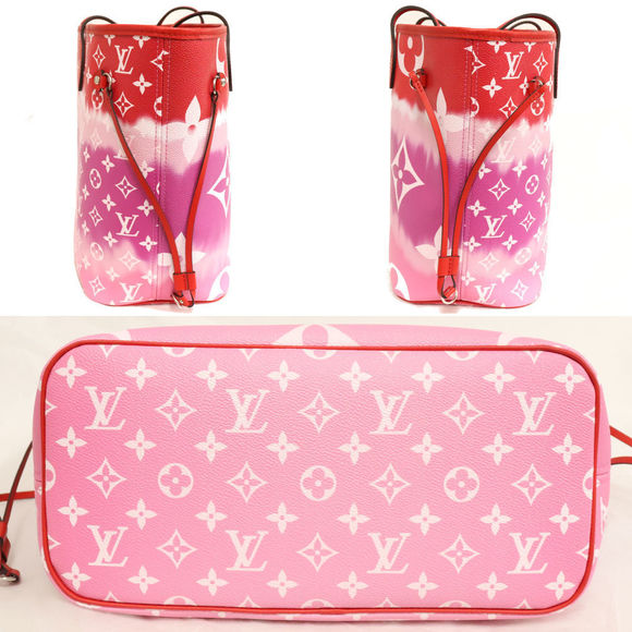 Louis Vuitton LV Escale Neverfull MM Rouge - Picture 5 of 10